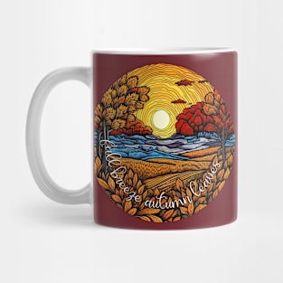 Fall Breeze Autumn Leaves Mug